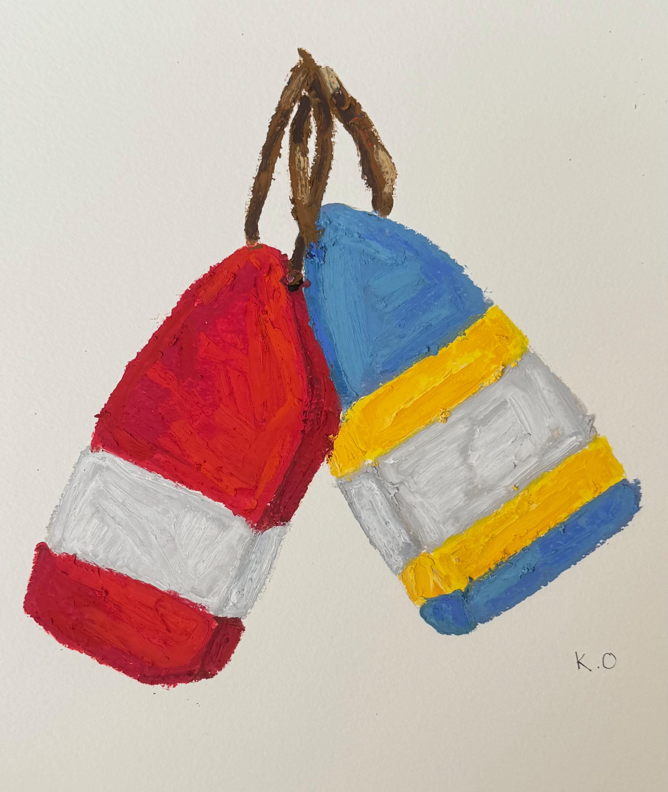 Pastel Buoys