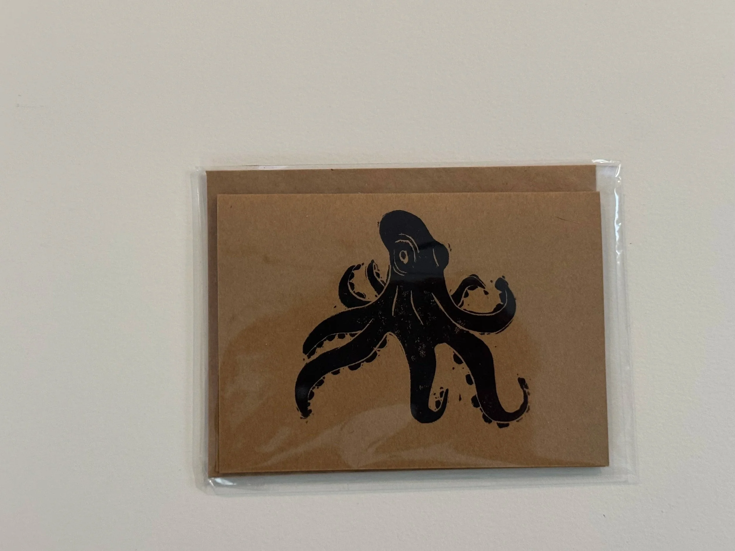 Octopus Greeting Card