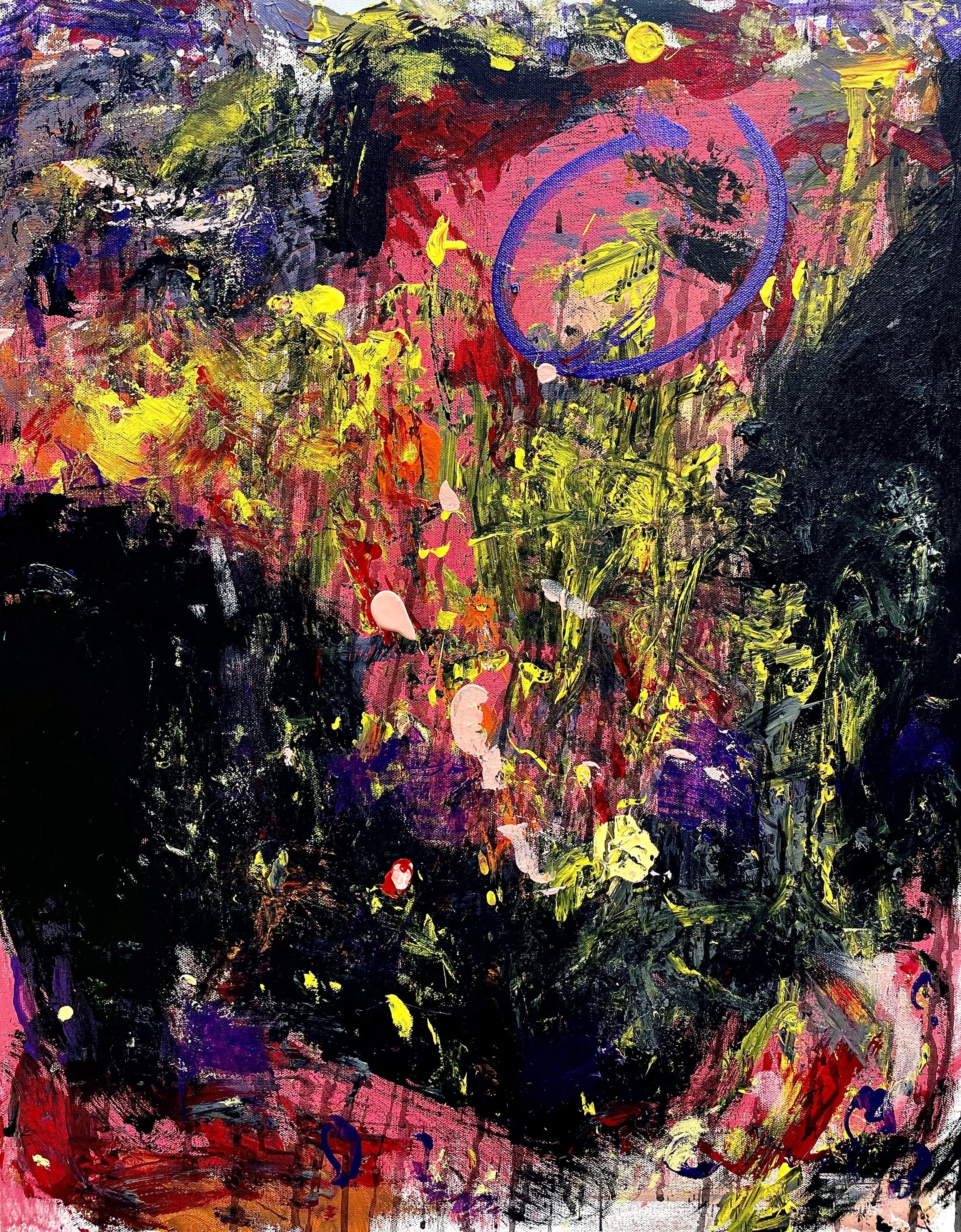 Ode To Erminia. Acrylic on canvas. 24x30in.