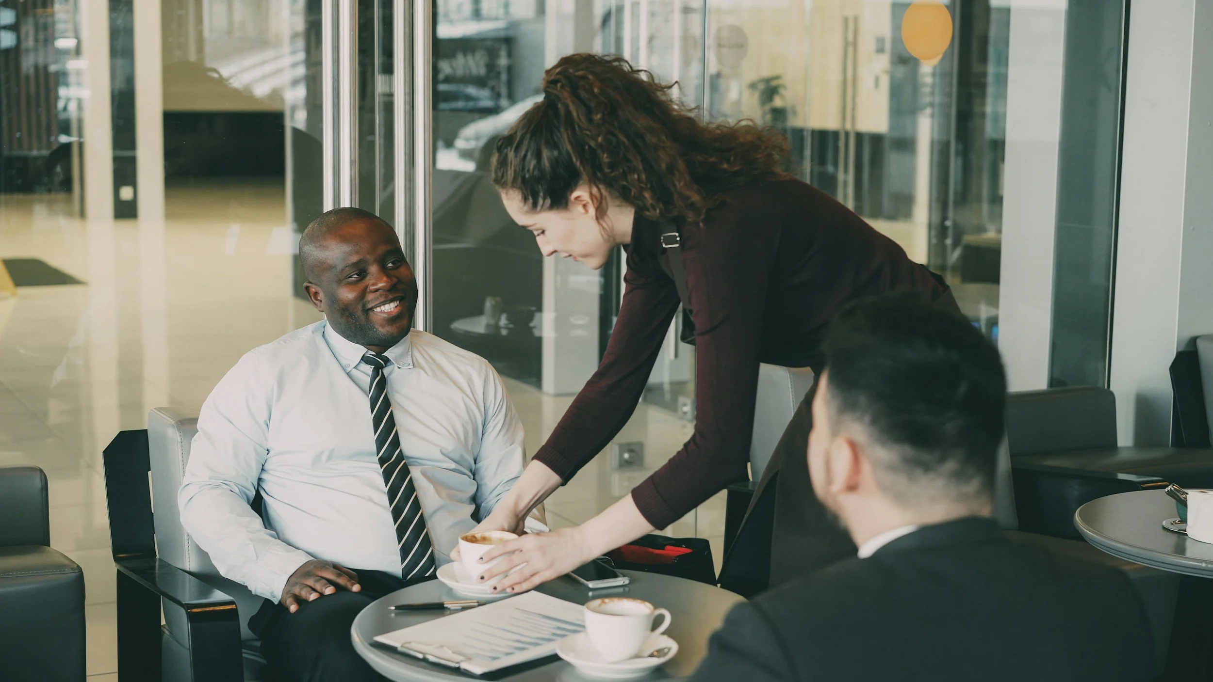 Employees in an office