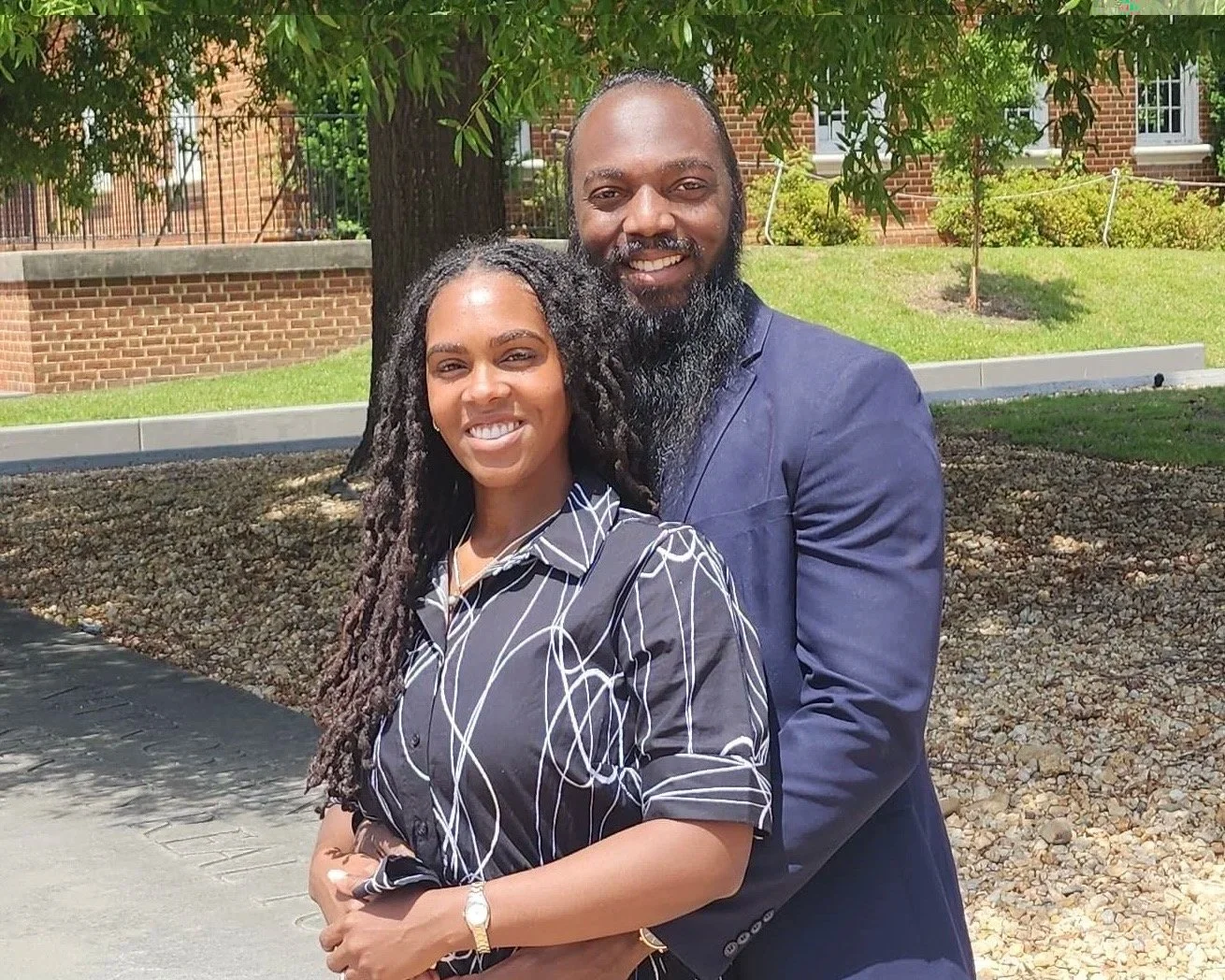 Jonathan and Camarie, founders and leaders of the Center for Fatherless Youth Development