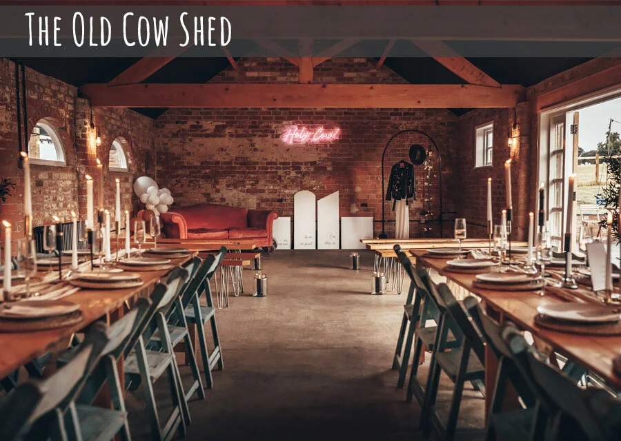 The Old Cow Shed Loughborough Wedding Venue