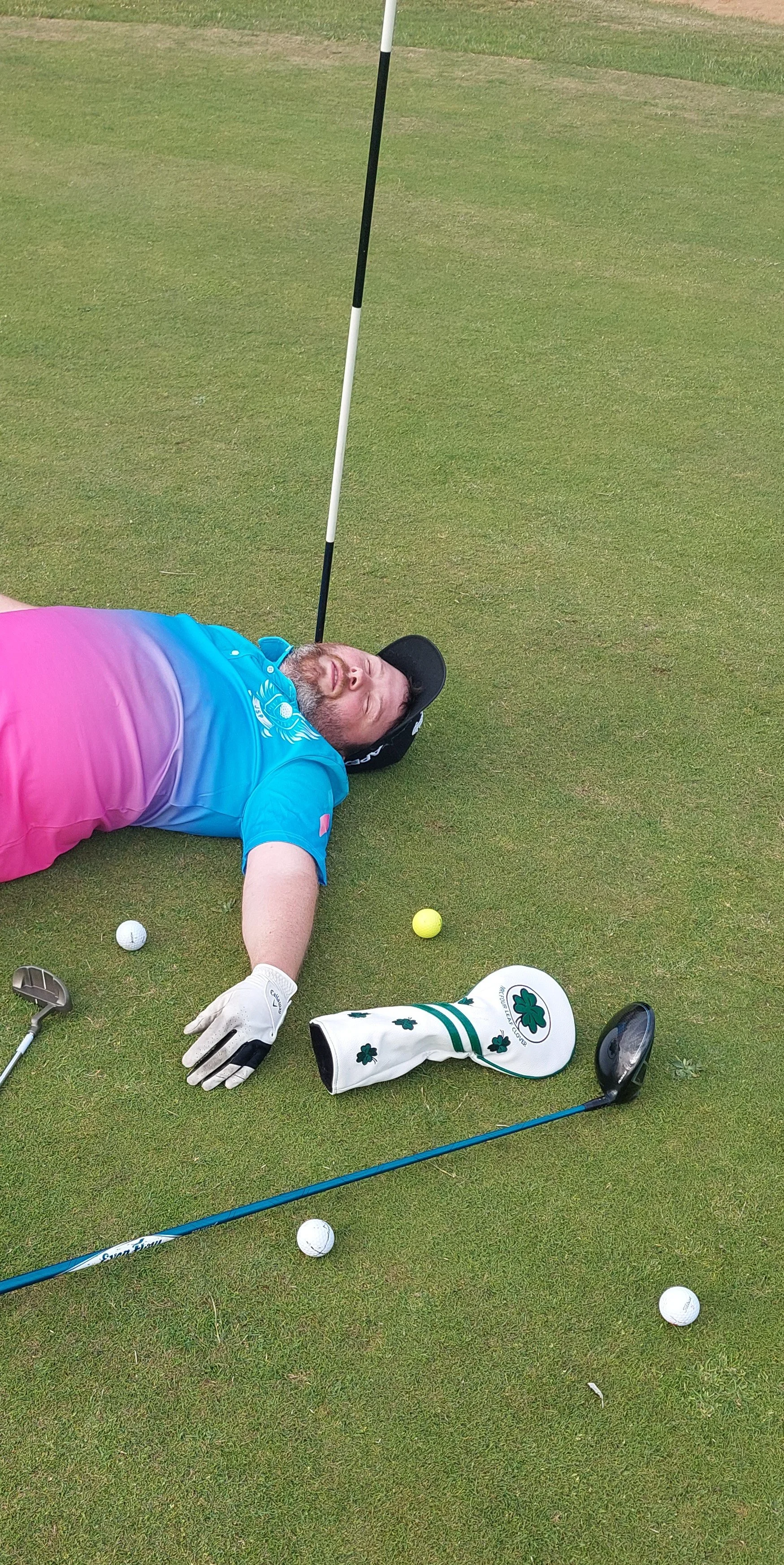 Our second event Jun 2025 grown from 4 players to 8. The final hole after completing 72 holes