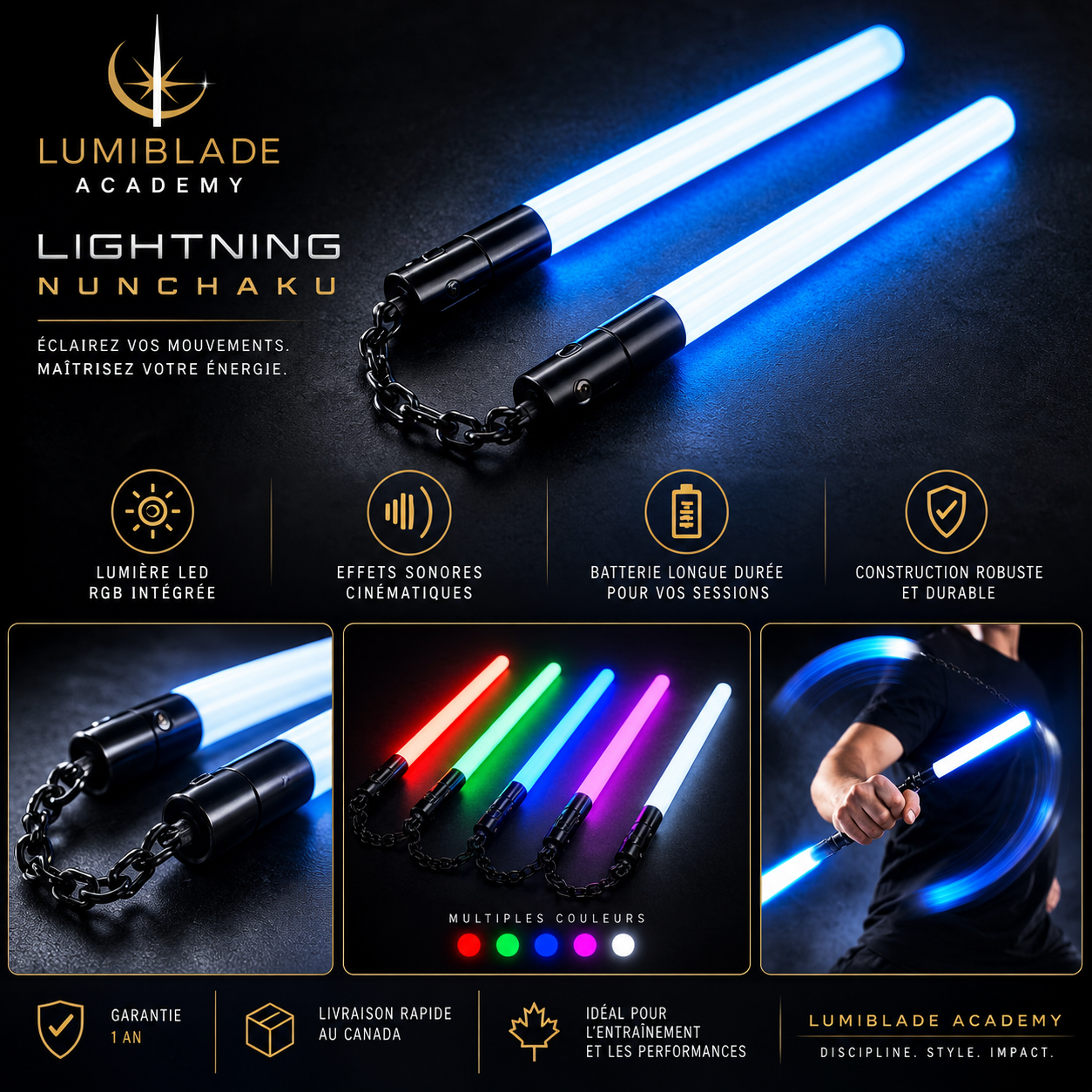 LIGHTNING NUNCHAKU