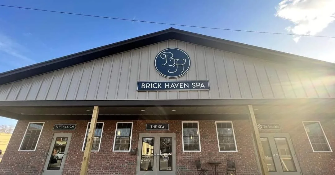 Brick Haven Spa located on Main Street in Chillicothe, Ohio.