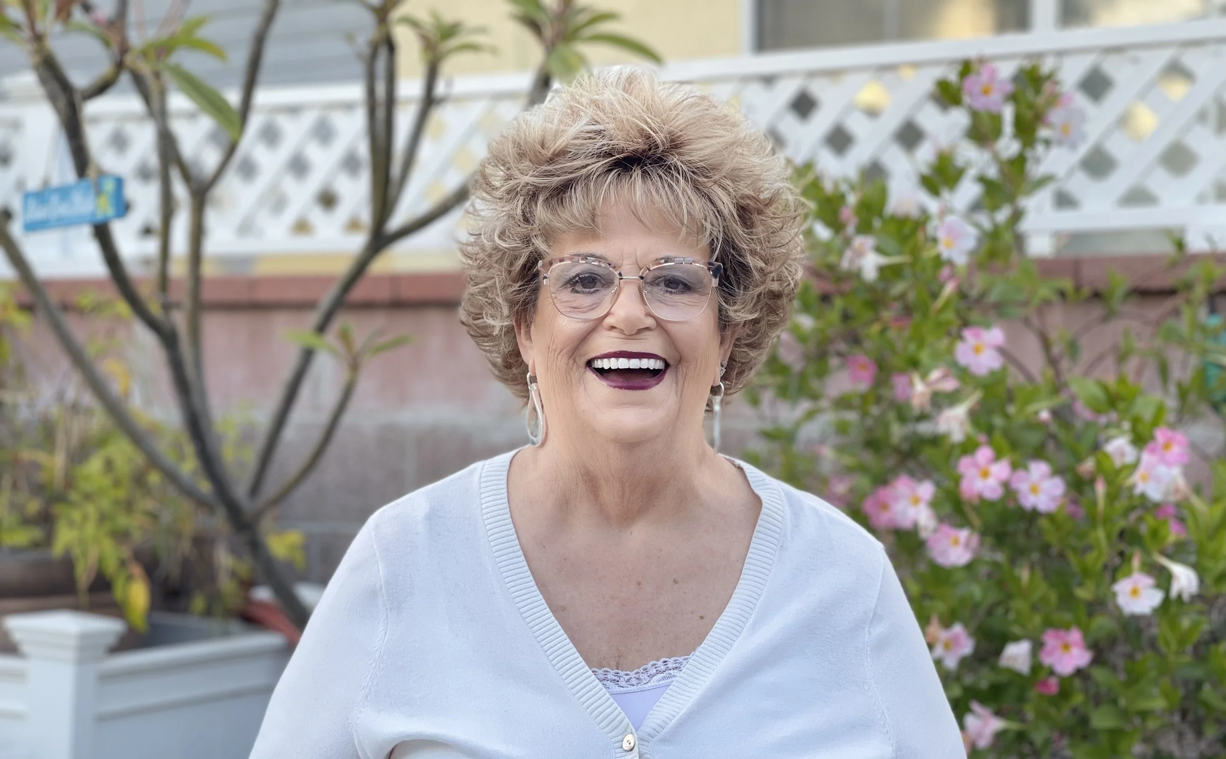 A photo of a woman in her 70's who received coaching from Coach Bess