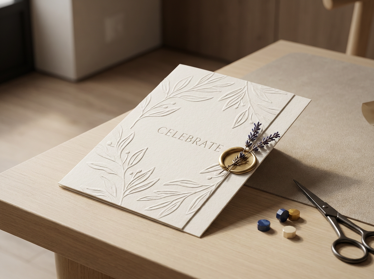 Embossed Invitations