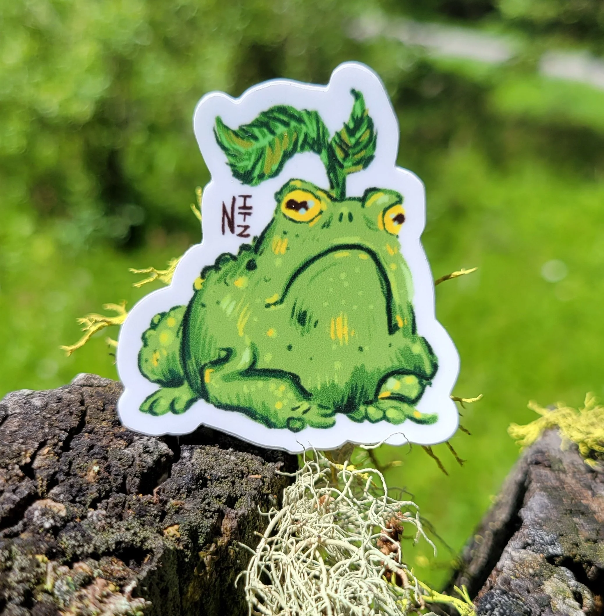 plant frog