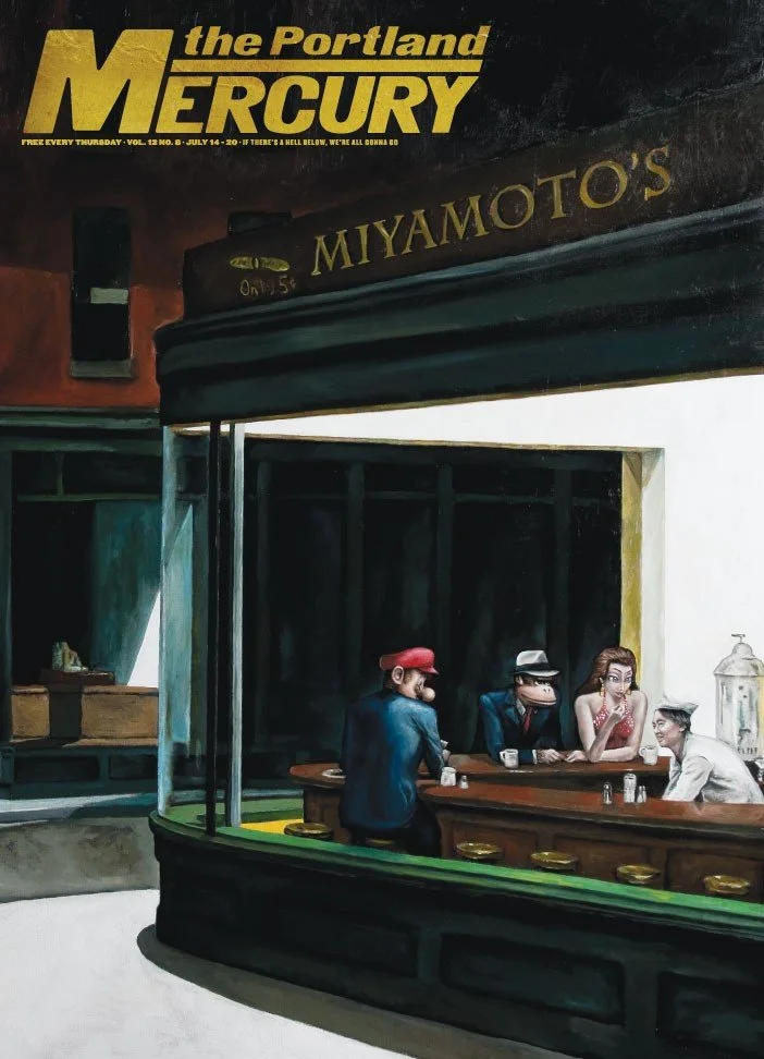 Cover of Portland Mercury, Vol. 12, No. 37 (2012)