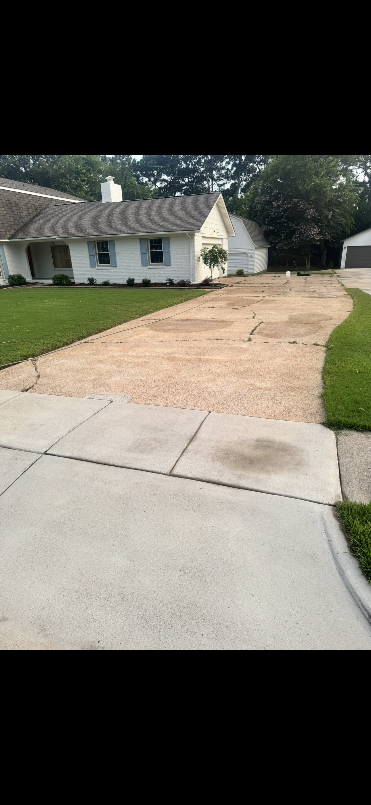 Driveway cleaning