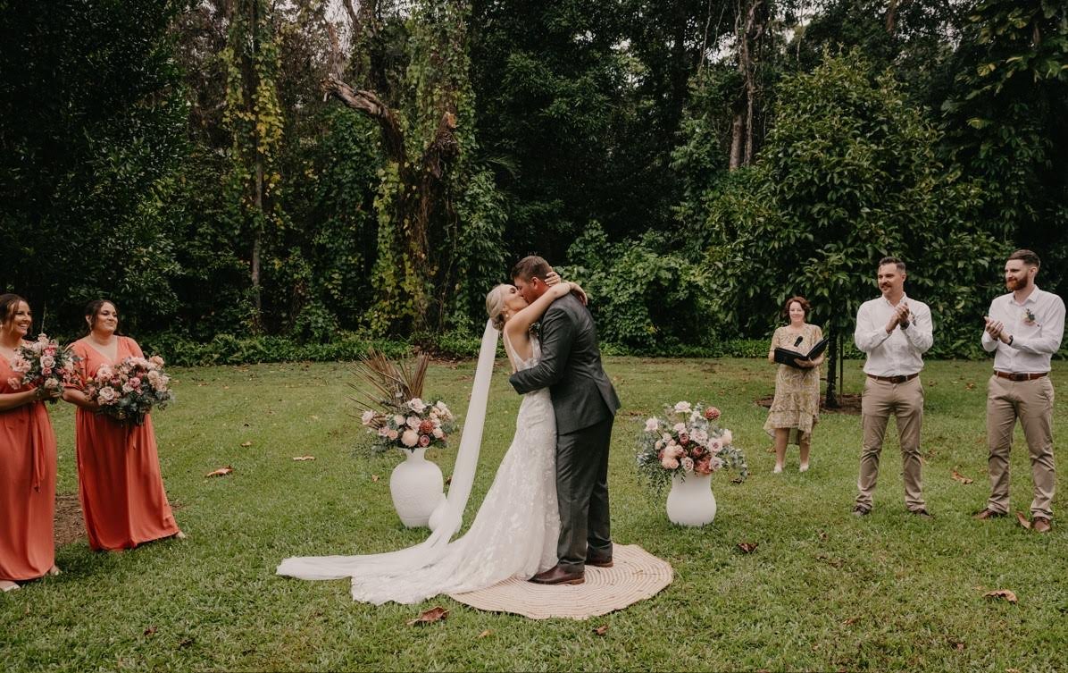 Tropical wedding venue at The Zanzoo Estate in Cairns, Queensland.