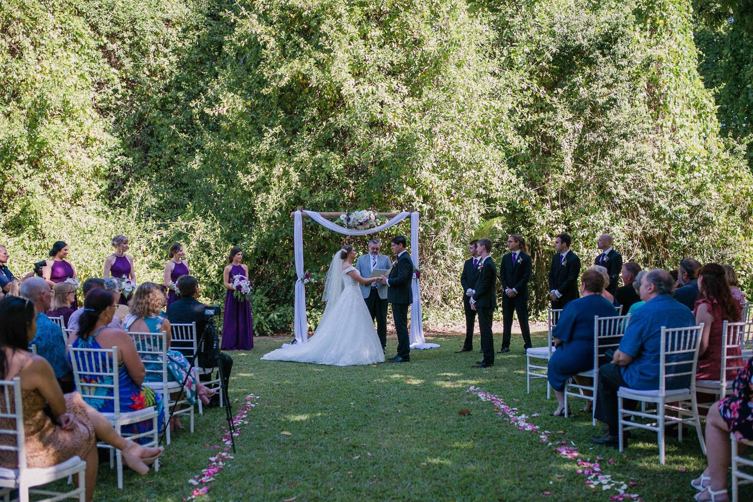 Self-contained holiday accommodation, wedding and events venue at The Zanzoo Estate in Cairns, sleeping up to 16 guests.