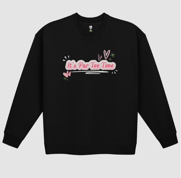 It's Par Tee Time Oversized Sweatshirt
