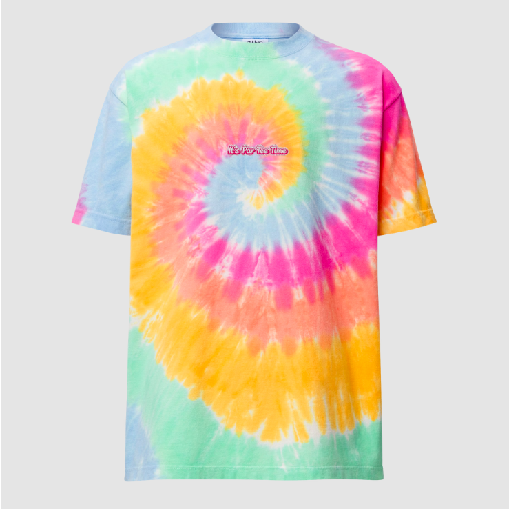Tie-Dye Par Tee Time T-Shirt