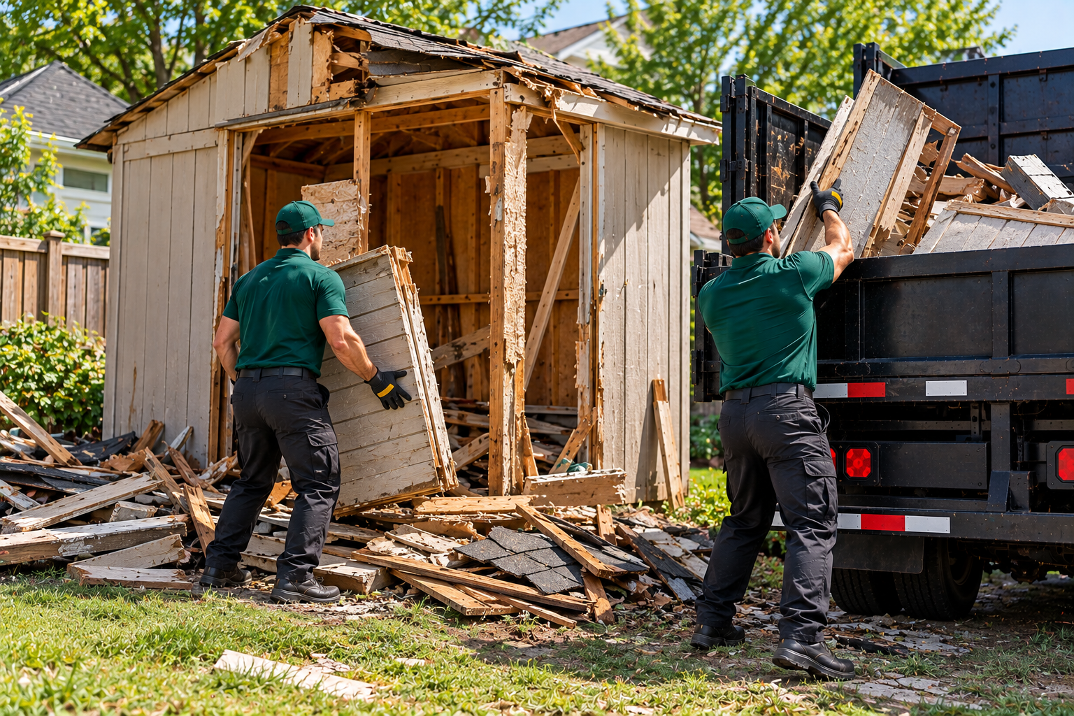 SHED REMOVAL