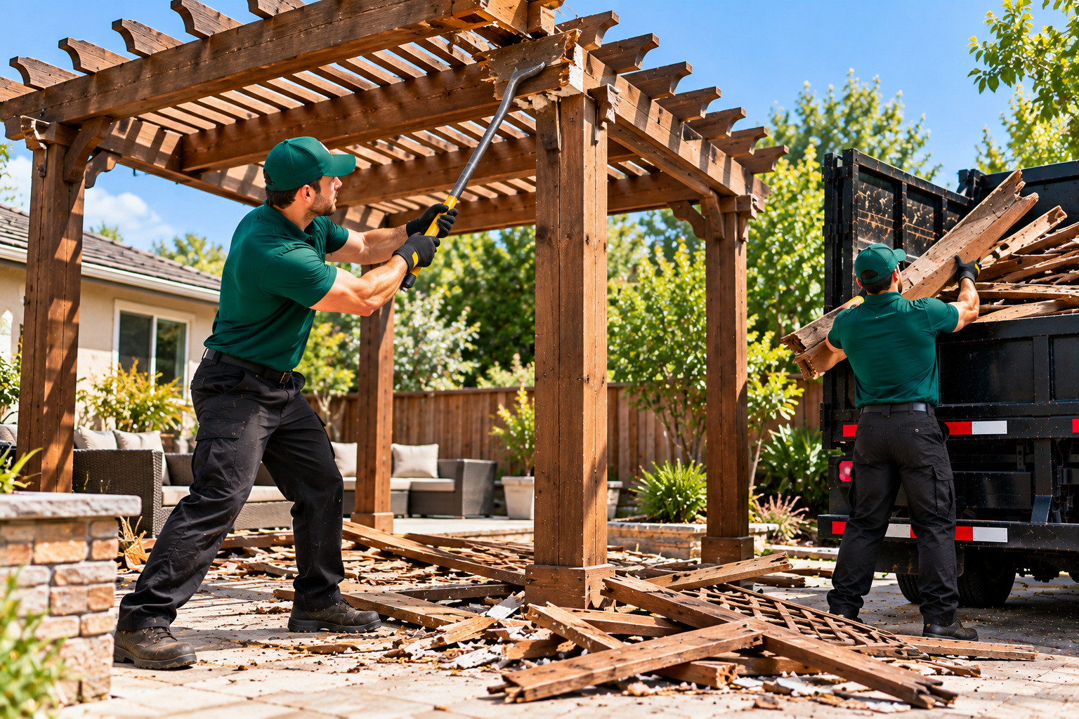 Pergola Removal