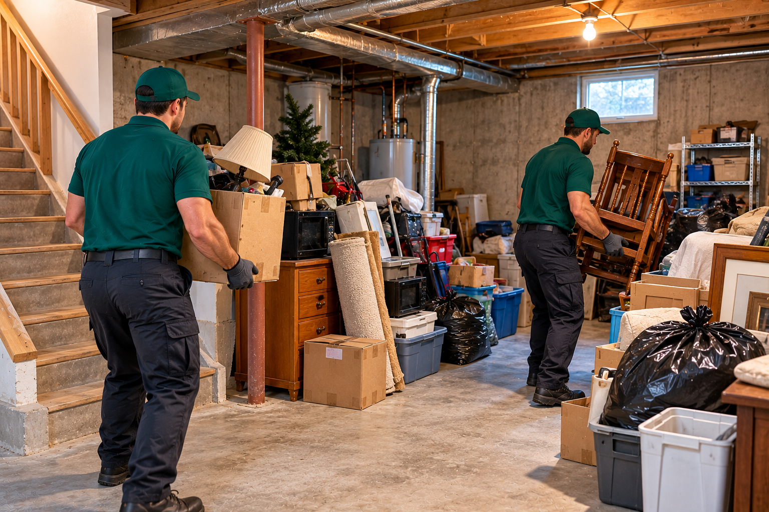 BASEMENT CLEANOUT