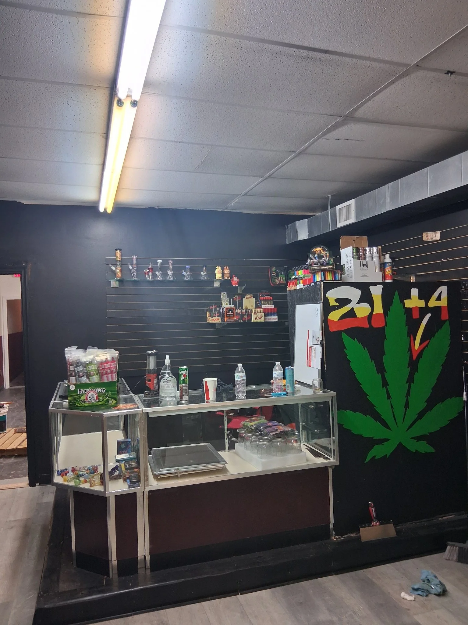 Inside the boutique