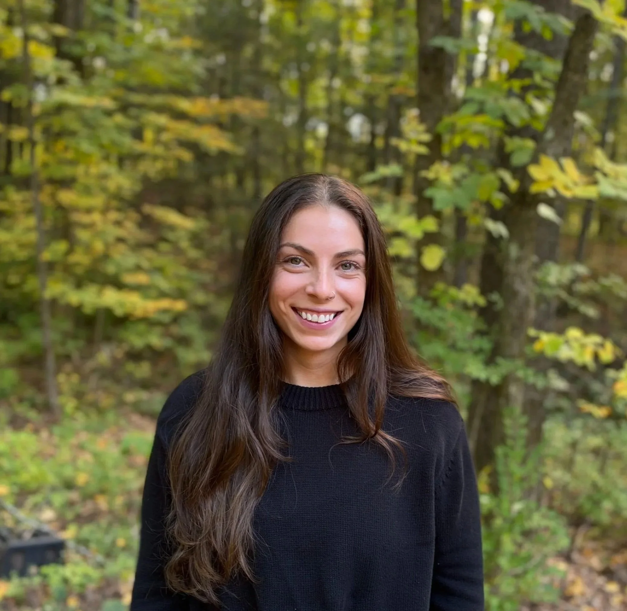 Amber, a licensed clinical social worker providing individual therapy for adults in Connecticut.