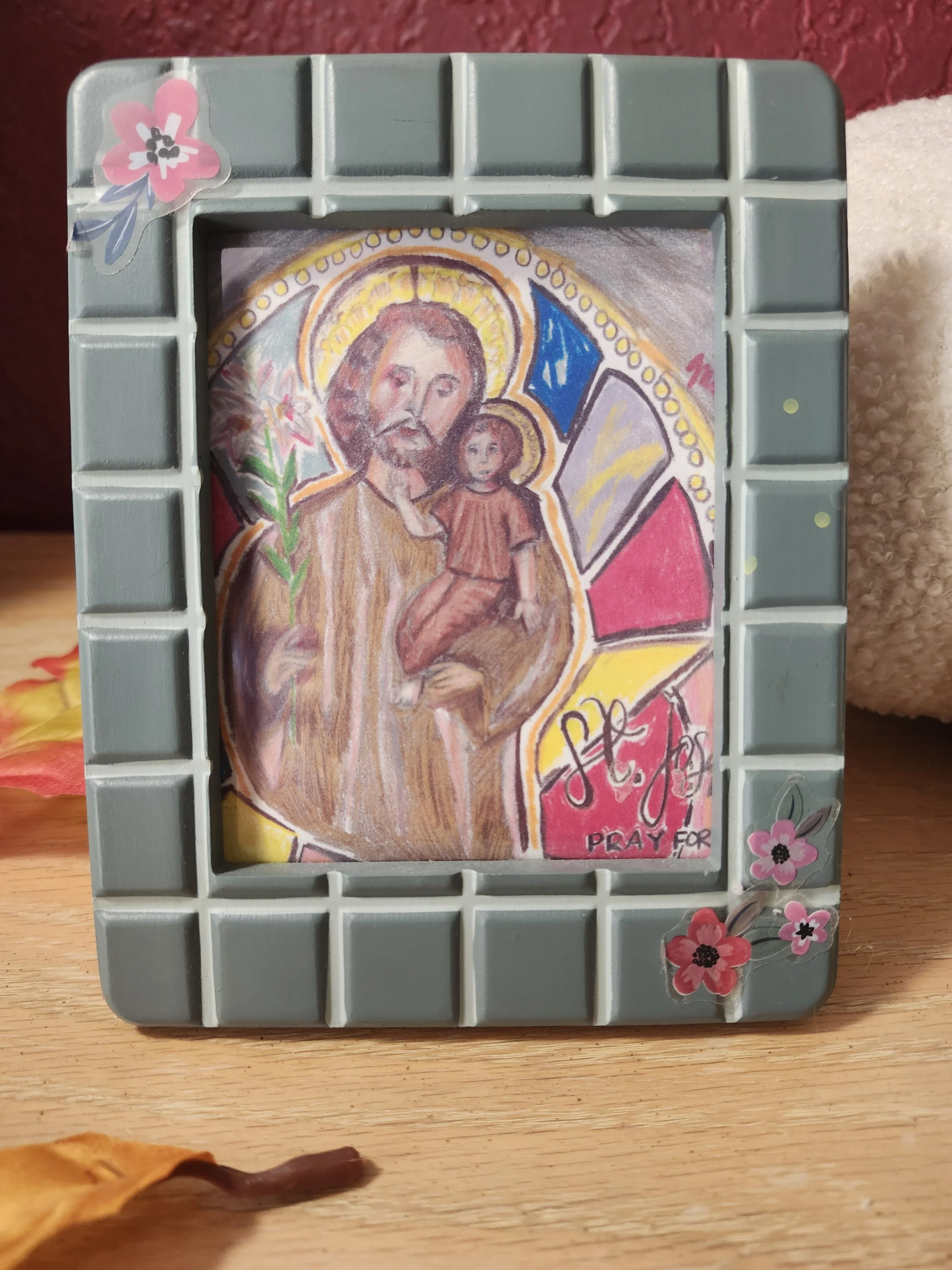 St. Joseph Mosaic Small Print