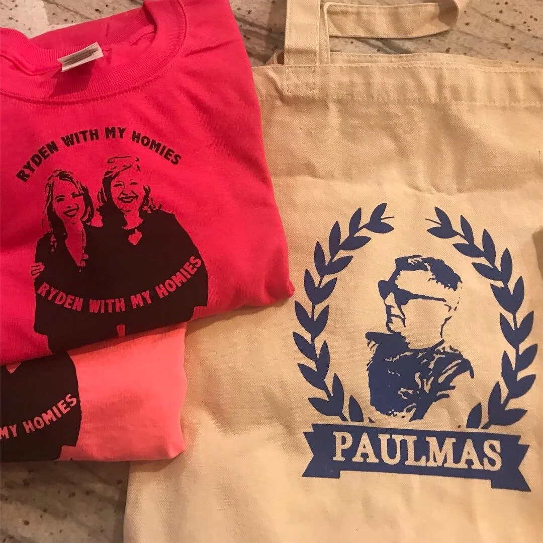 Designed & Screen Printed Custom Shirts & Bags