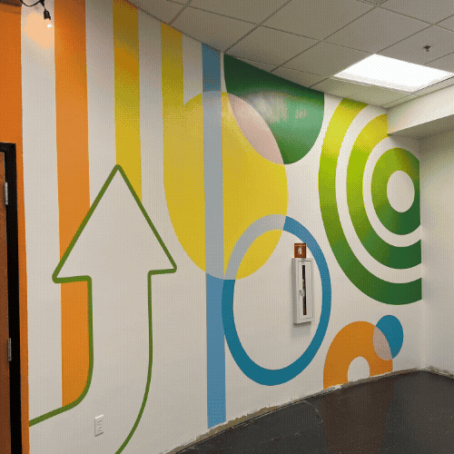 Curved Wall Mural*