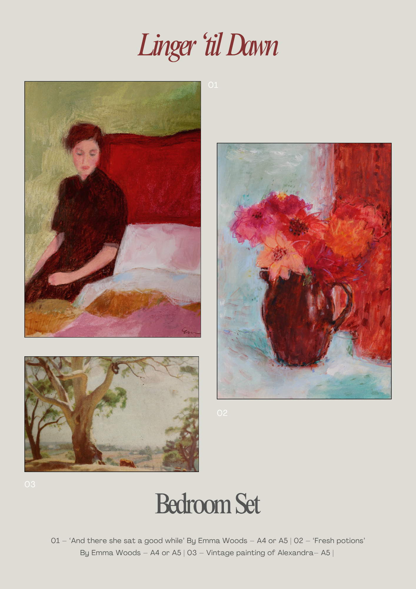Bedroom Set - Linger ‘til dawn