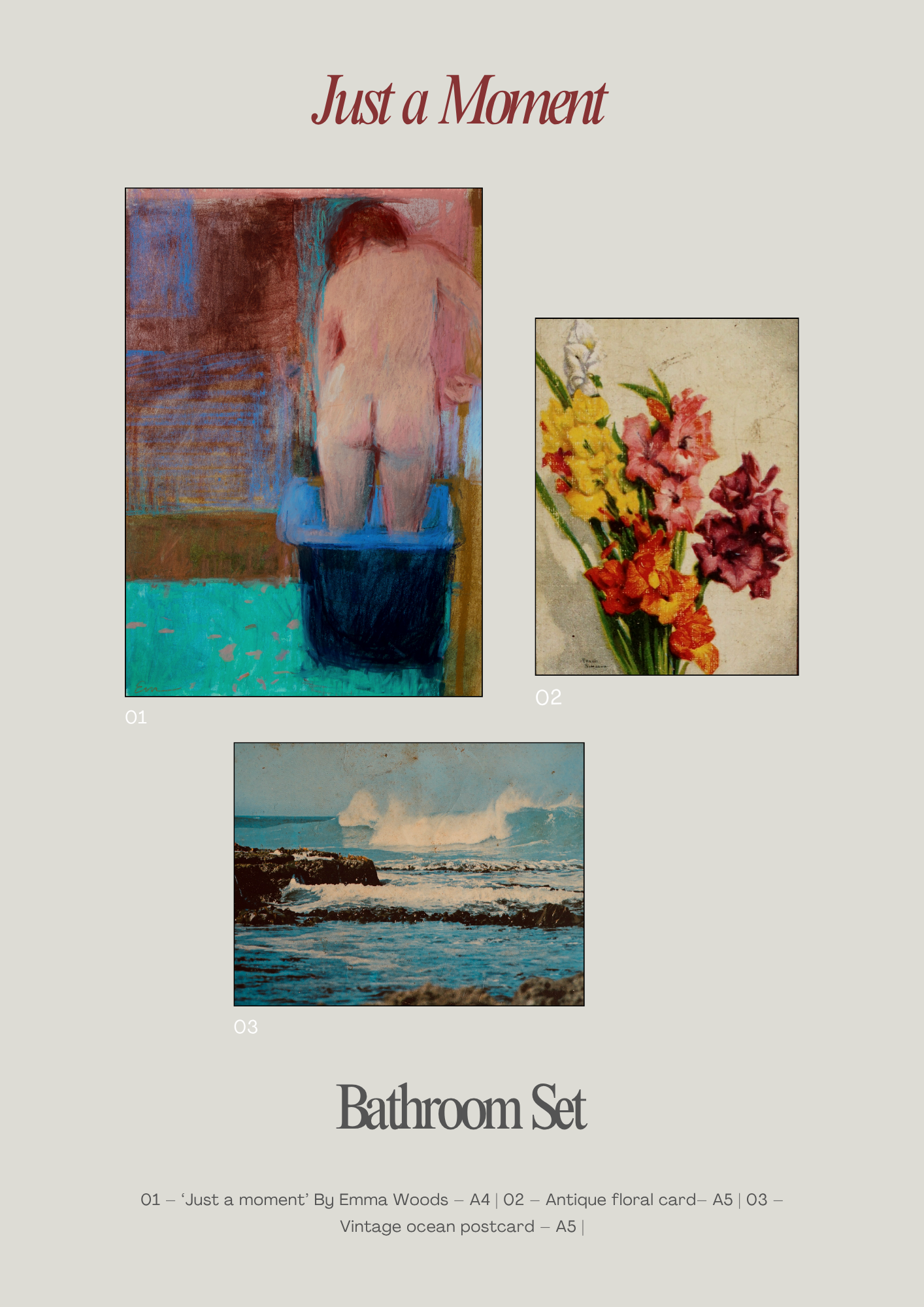 Bathroom set - Just a moment
