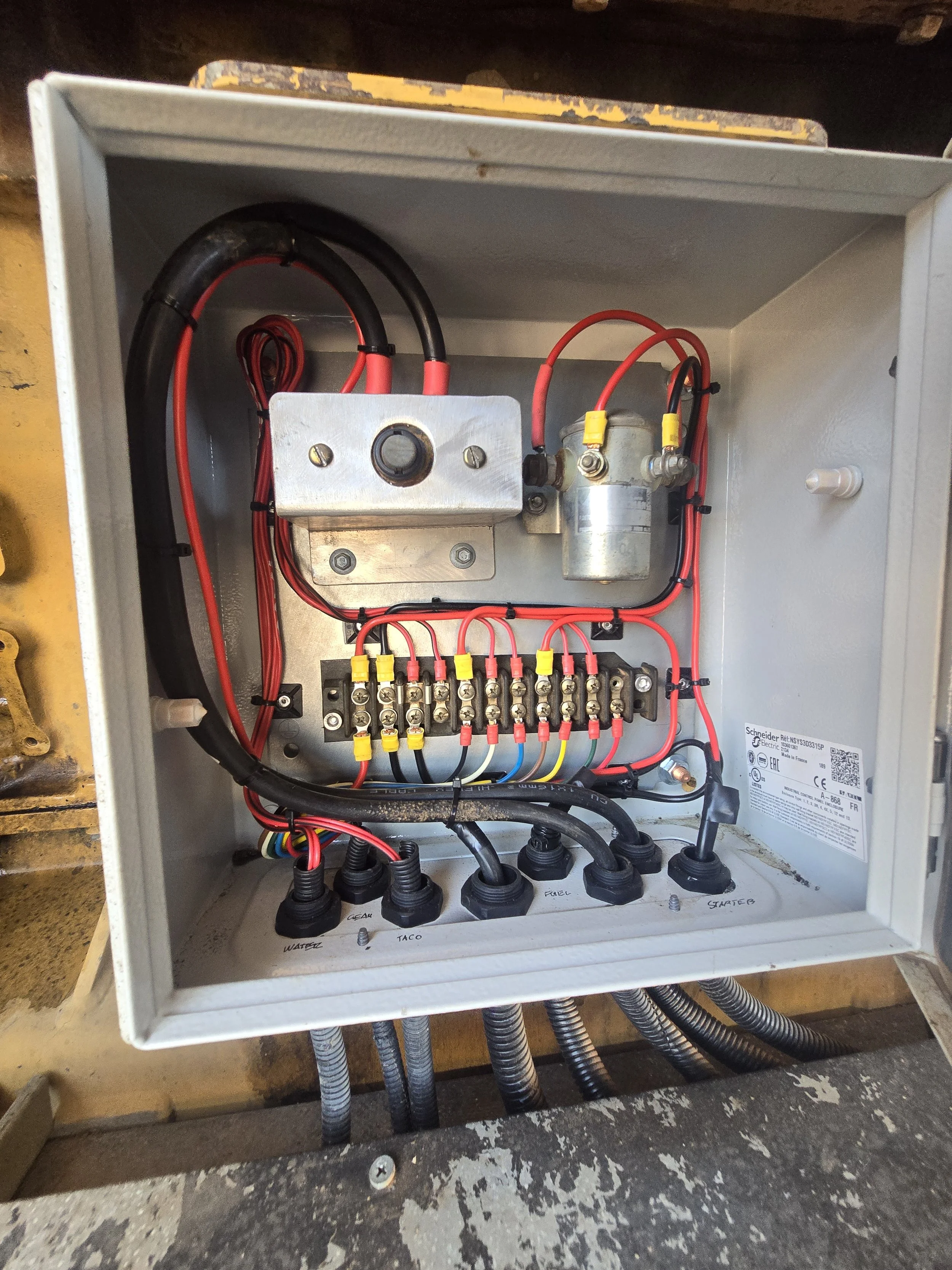 Engine Control Panel