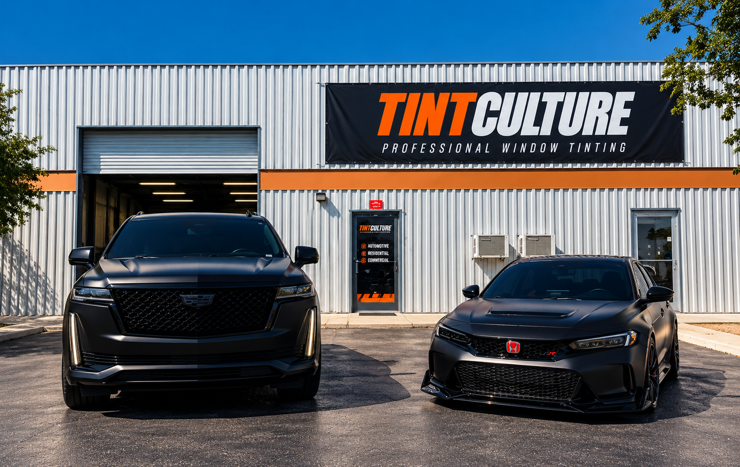 Tint Culture local window tinting business in Bakersfield, California