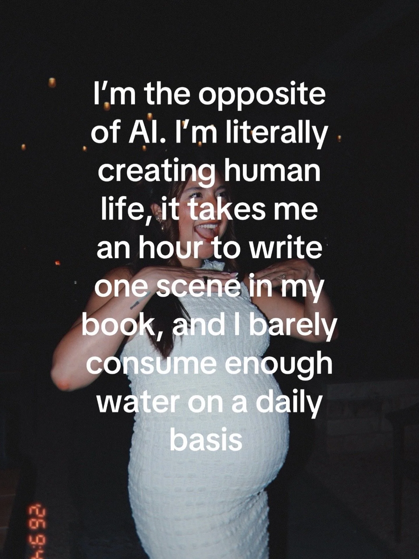 Support Human Art!! ✍🏼

Anyways if you hate Al, love reading Romantasy, and wanna support an indie author &amp; SAHM you should follow me and check out my book Daughter of
Creation 📖🏰

 #authorlife #antiai #bookrecommendations #romantasybooks #sup