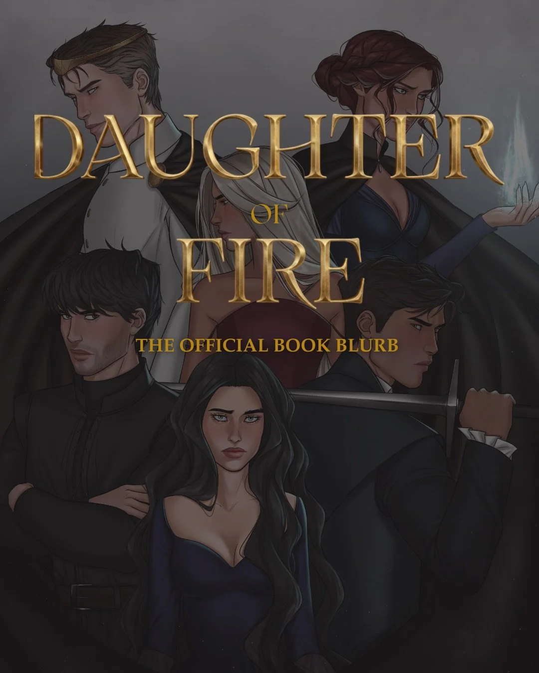 It&rsquo;s HERE!!! 

The official book blurb for Daughter of Fire is officially here! 🎉🤍

You can officially save Daughter of Fire to your Goodreads!! Comment &ldquo;DoF&rdquo; and I&rsquo;ll DM you the direct link 🔗 

Follow Rayne on her journey 