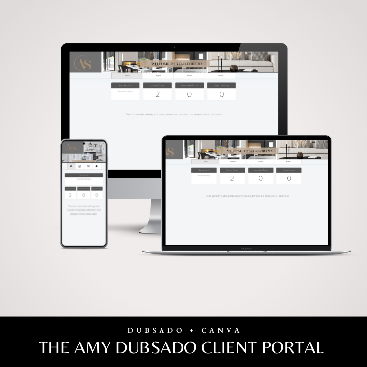 dubsado client portal template