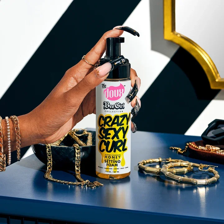 The Doux Bee Girl Crazy Sexy Curl Setting Foam
