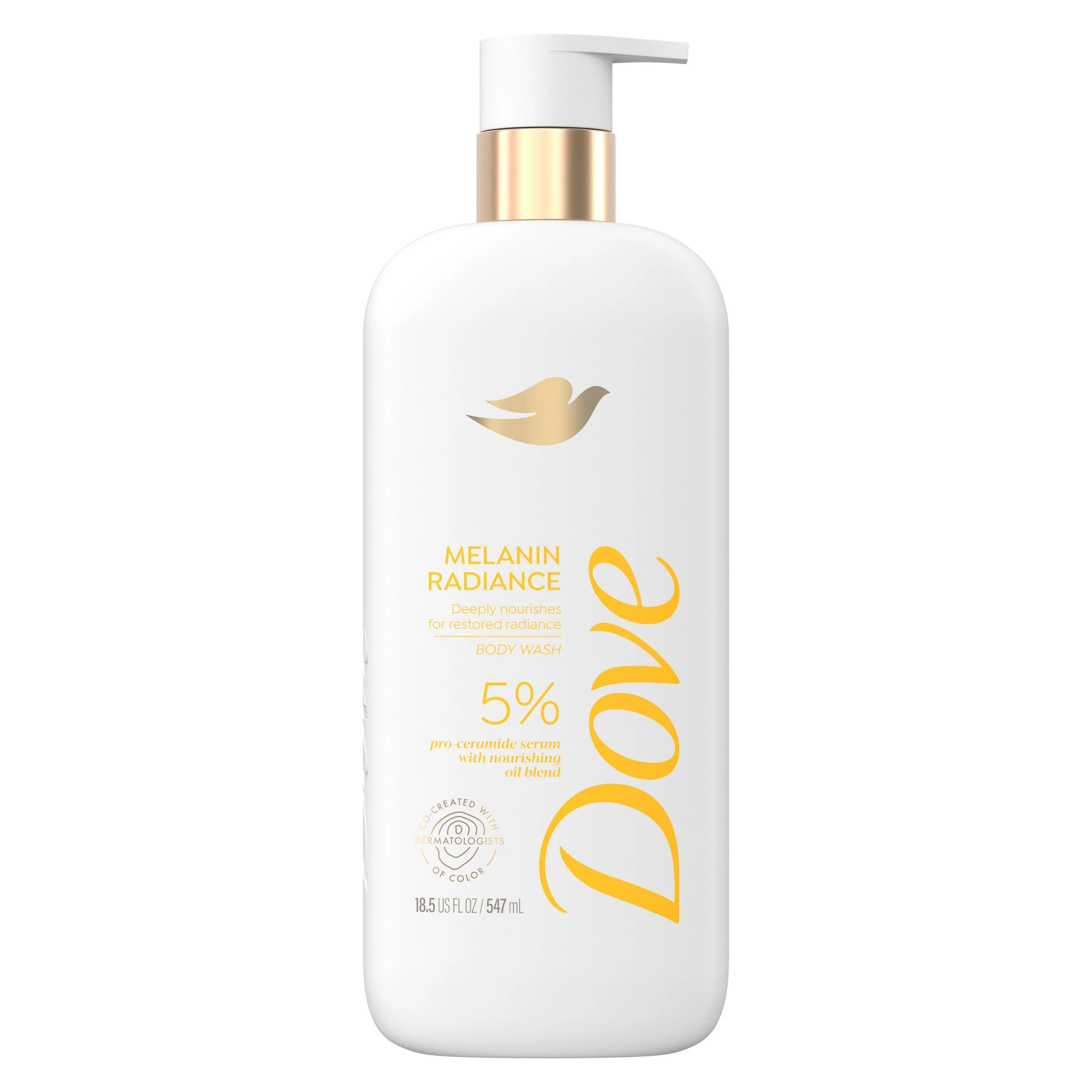 Dove Melanin Radiance Serum Body Wash, Almond butter & Cherry  Scent