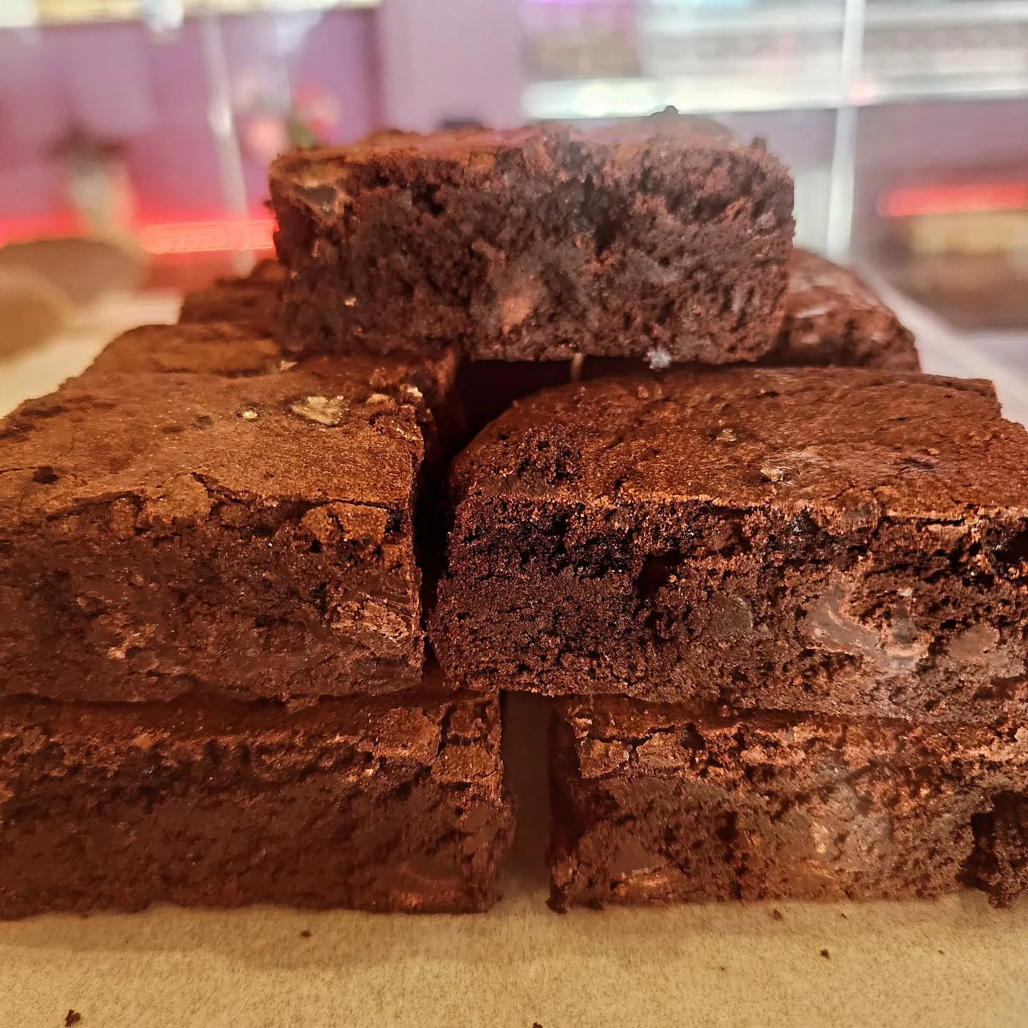 sourdough double choc brownie by @my_gluten_free_bakery is genuinely one of the best things I've put in my mouth 🤤