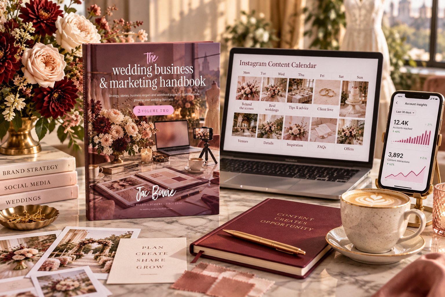 The Wedding Business & Marketing Handbook 2026 Volume Two: Marketing, Systems, Team and Growth