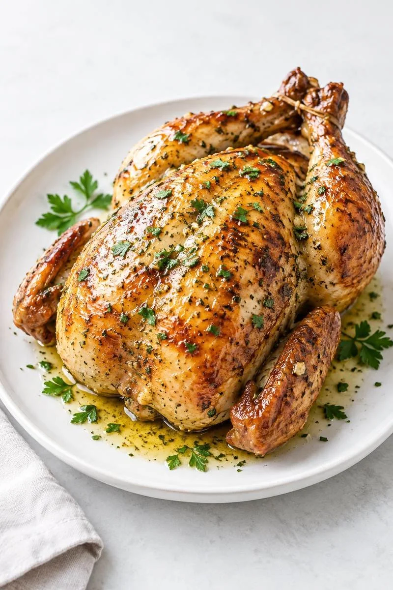 Buschbeck Rotisserie Chicken with Garlic Butter