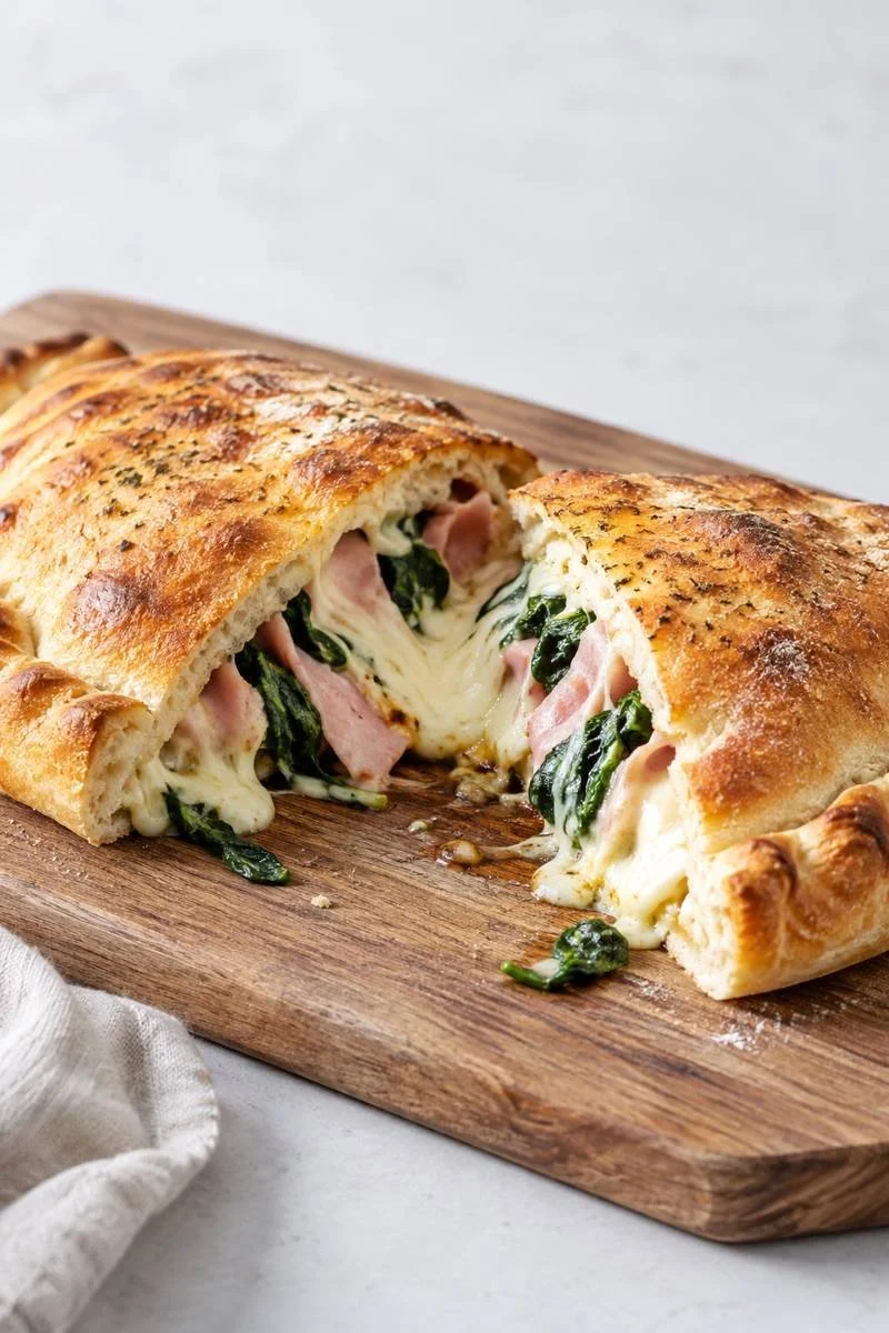 Calzone on the Buschbeck Pizza Stone