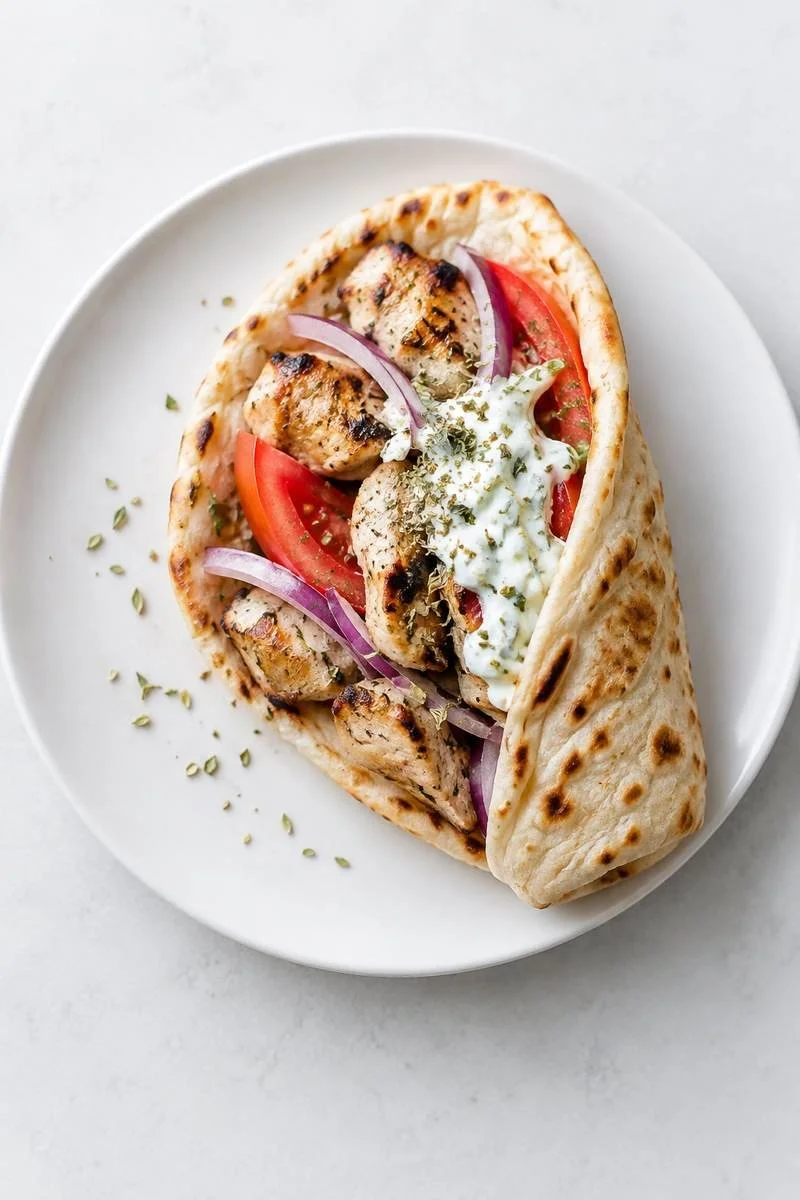 Chicken Souvlaki on the Buschbeck Grill