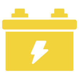 Icône remplacement batterie voiture