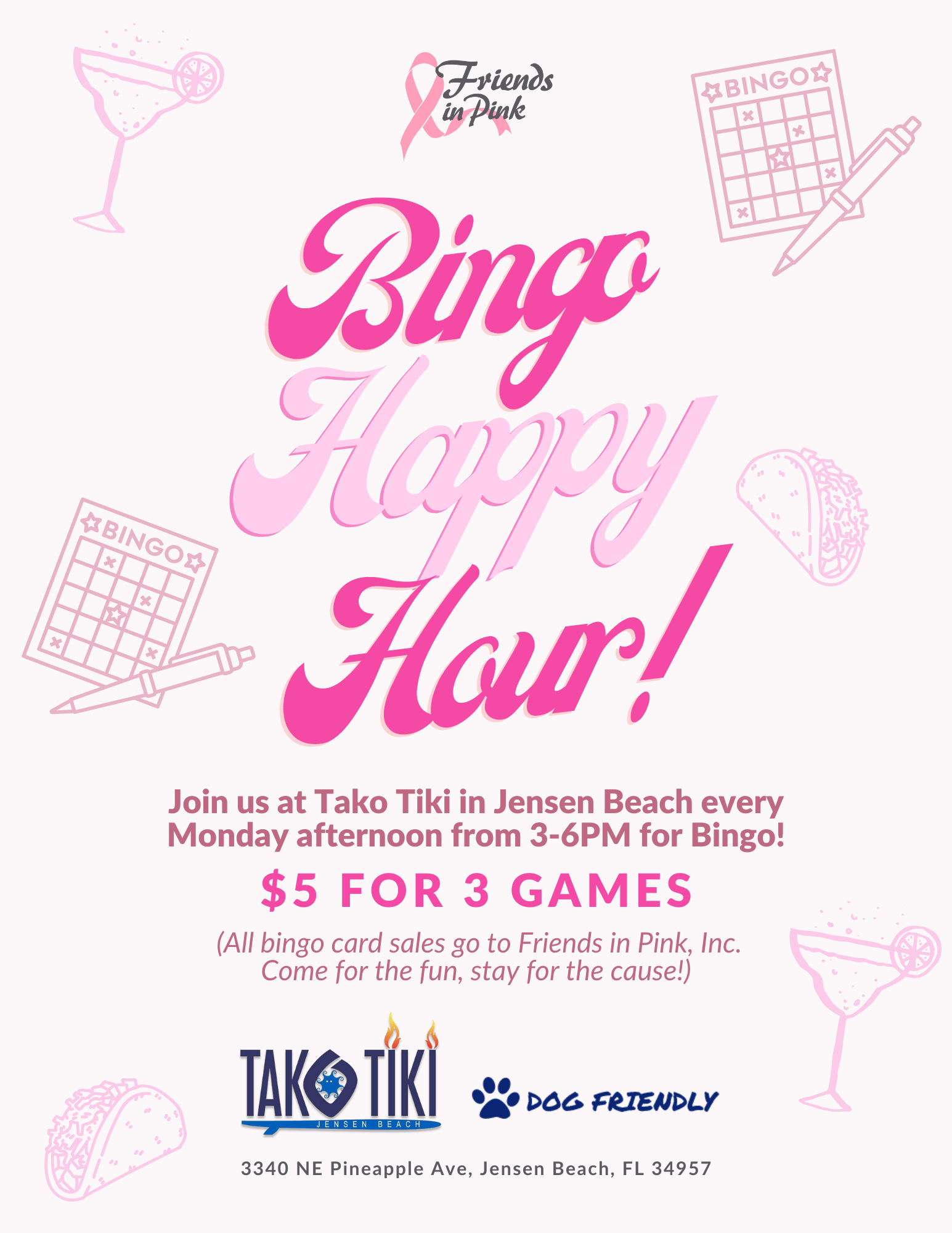 Bingo Happy Hour