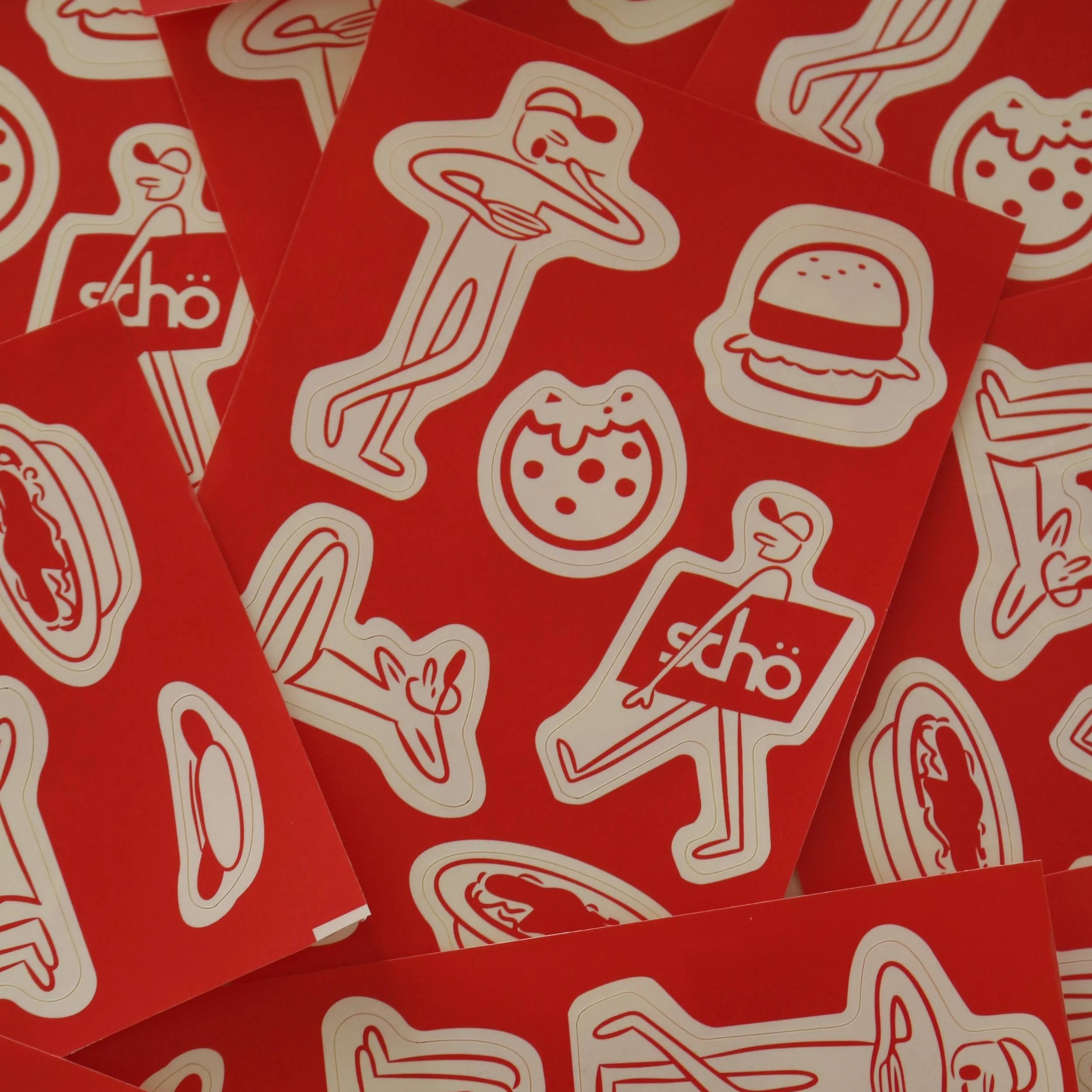 Sticker "Hungry" | Merch Design SCHÖ Festival