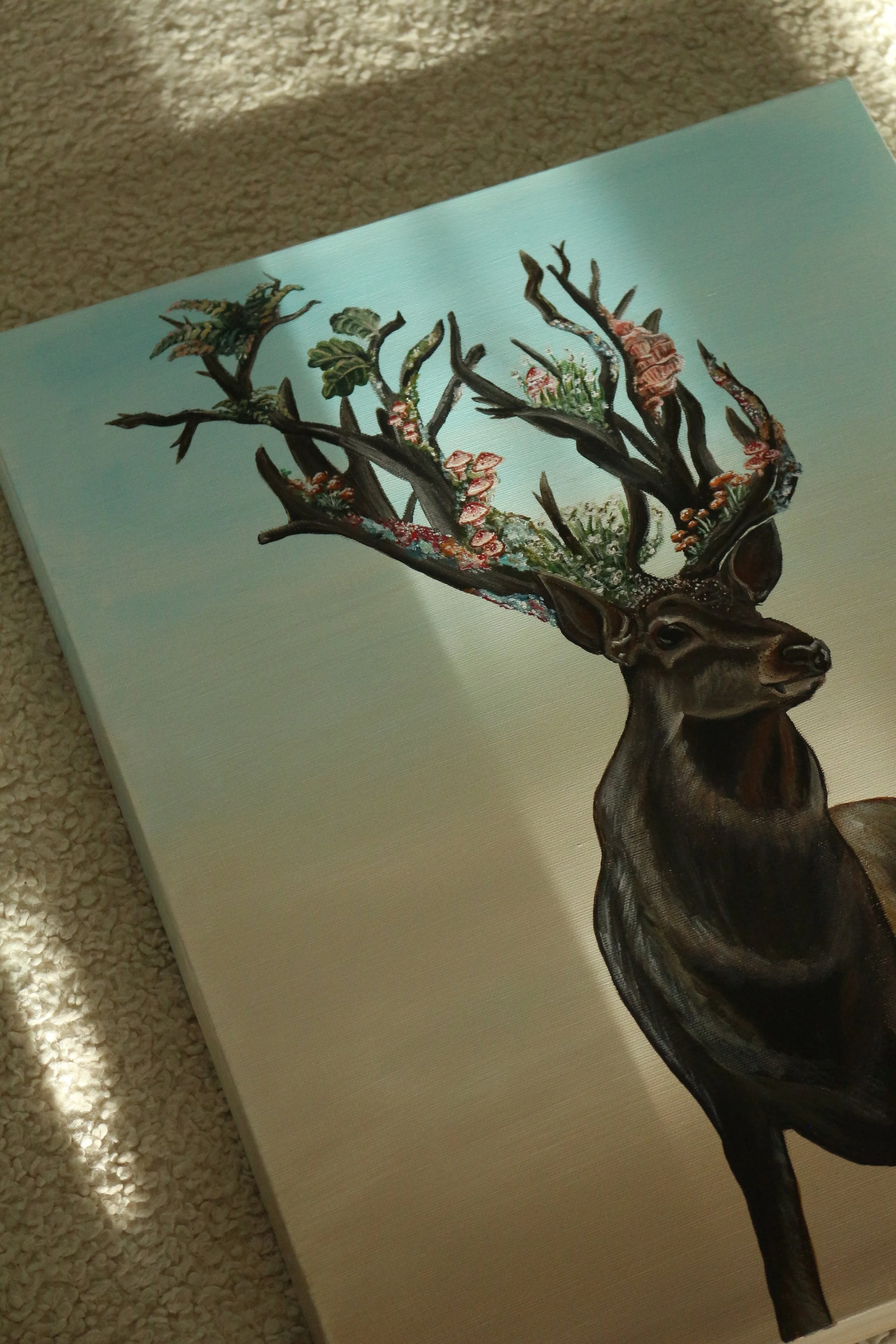 Lord of the Woods | 40x50 cm, Acryl on Canvas