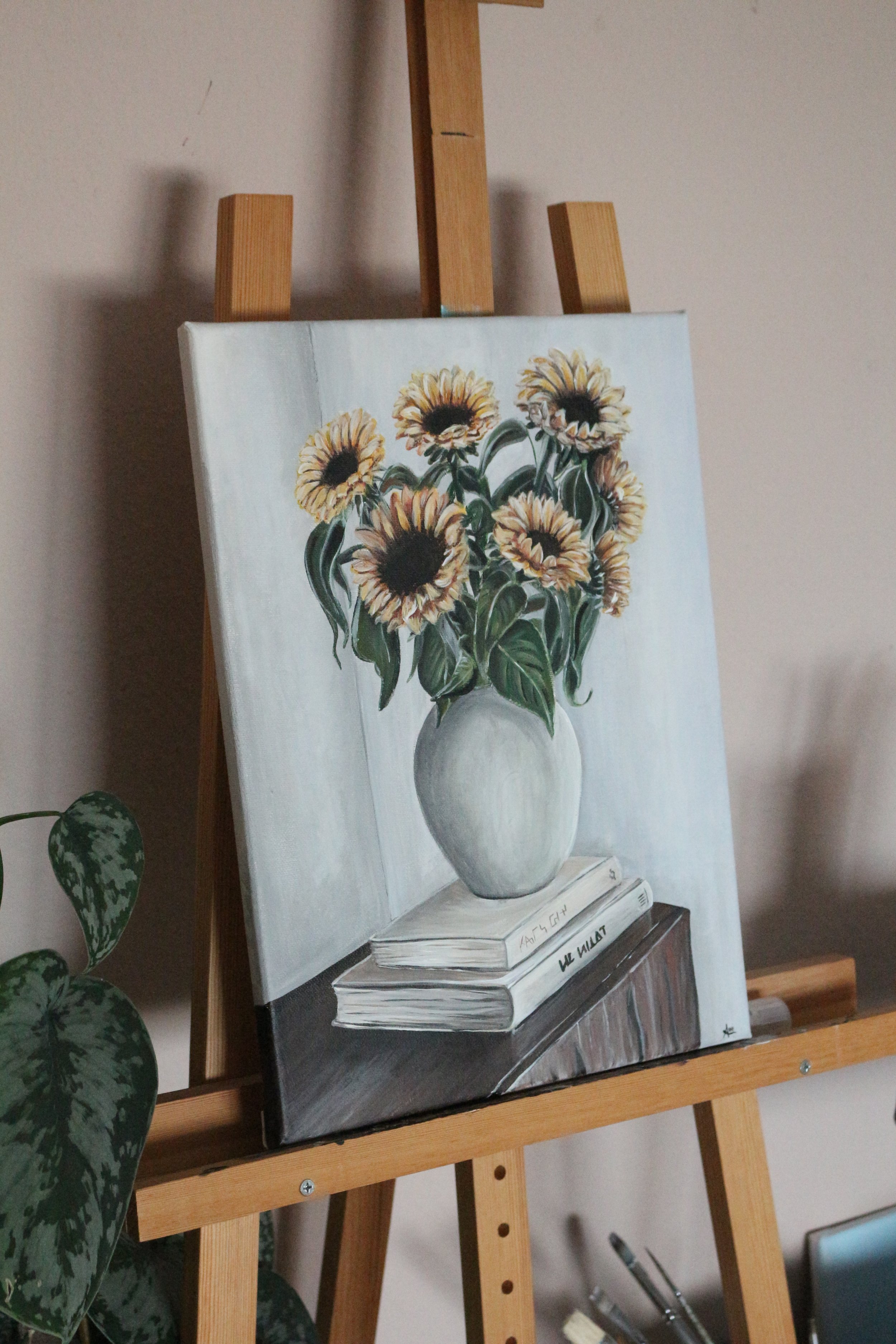 Sunflowers | 40x50 cm, Acryl on Canvas