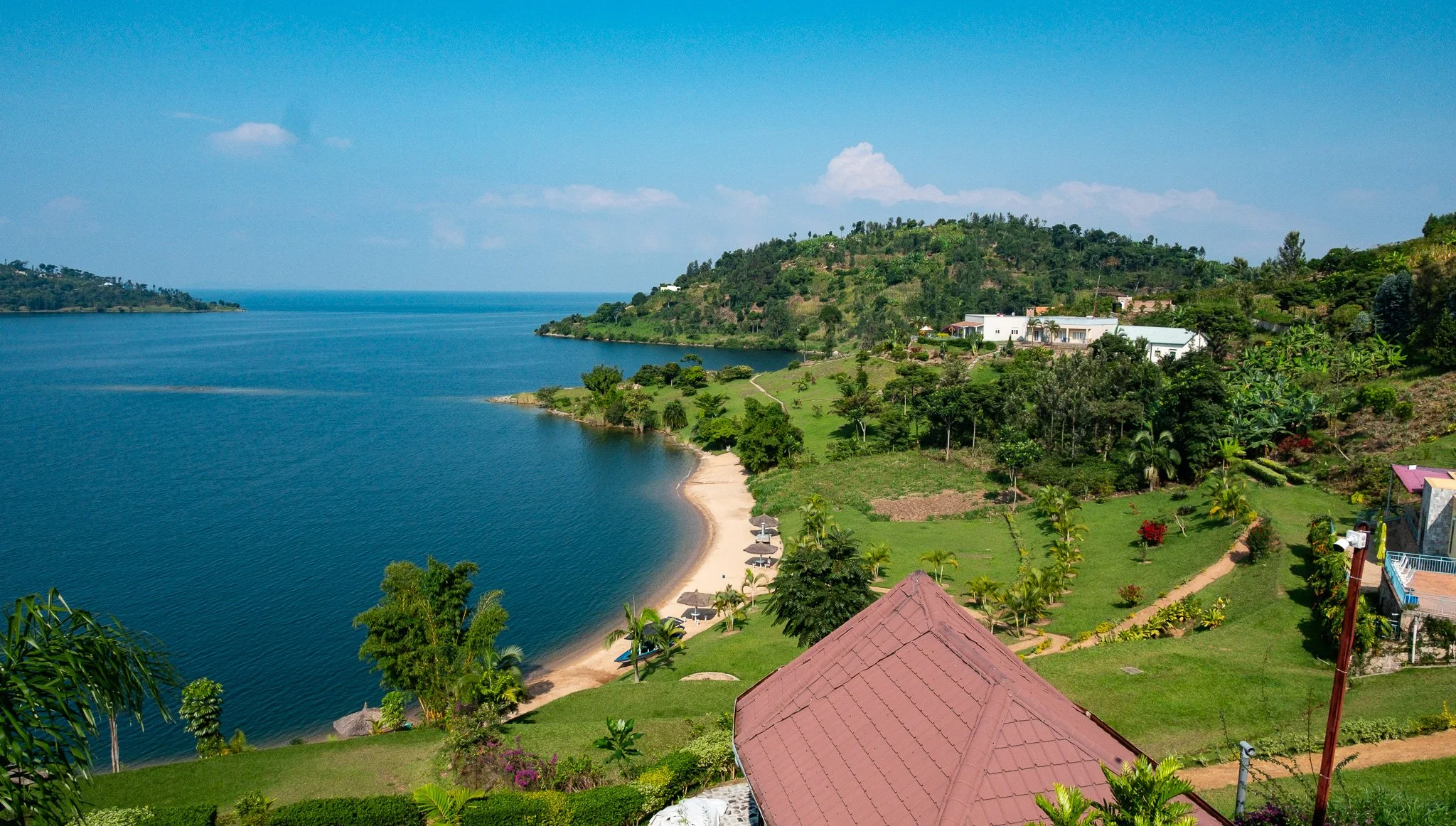 The idyllic shores of Lake Kivu Rwanda