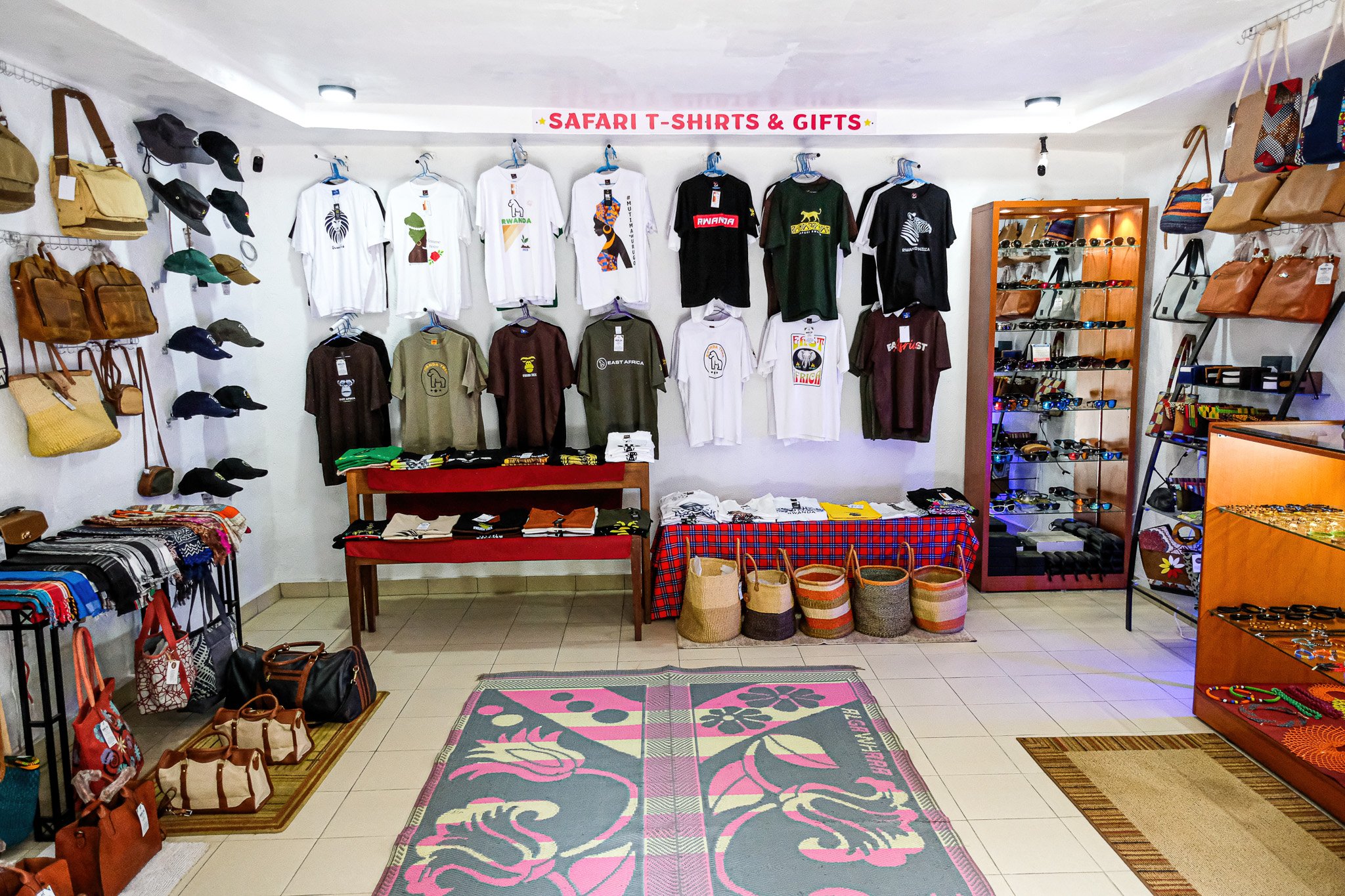 Rwanda Trek Safari T-Shirts and Hats