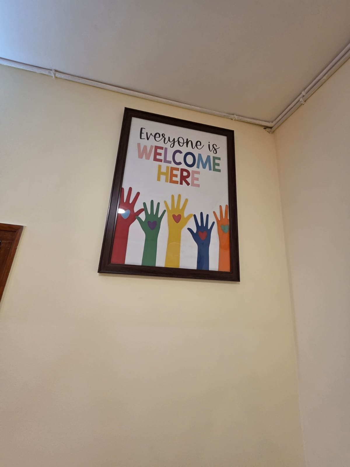 Everyone is welcome here
