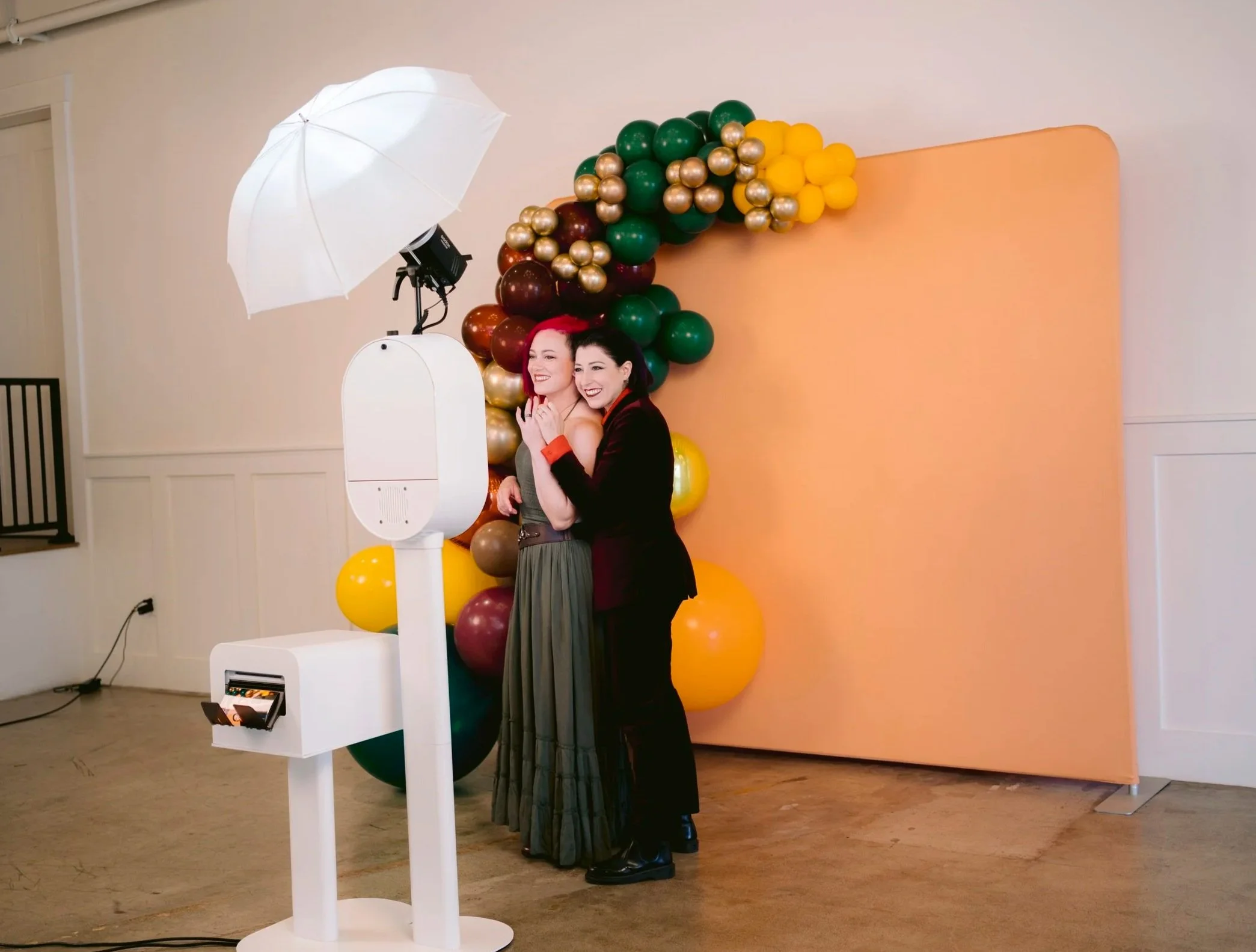 Orange — balloons not included