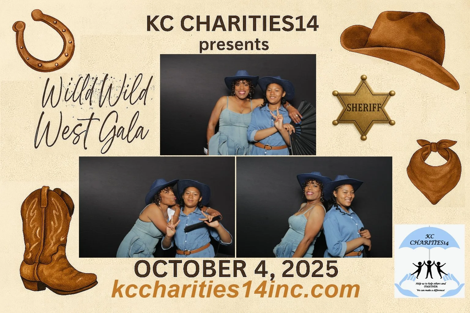 KC Charities 14 · Wild Wild West Gala. Custom prints from a Legacy event.